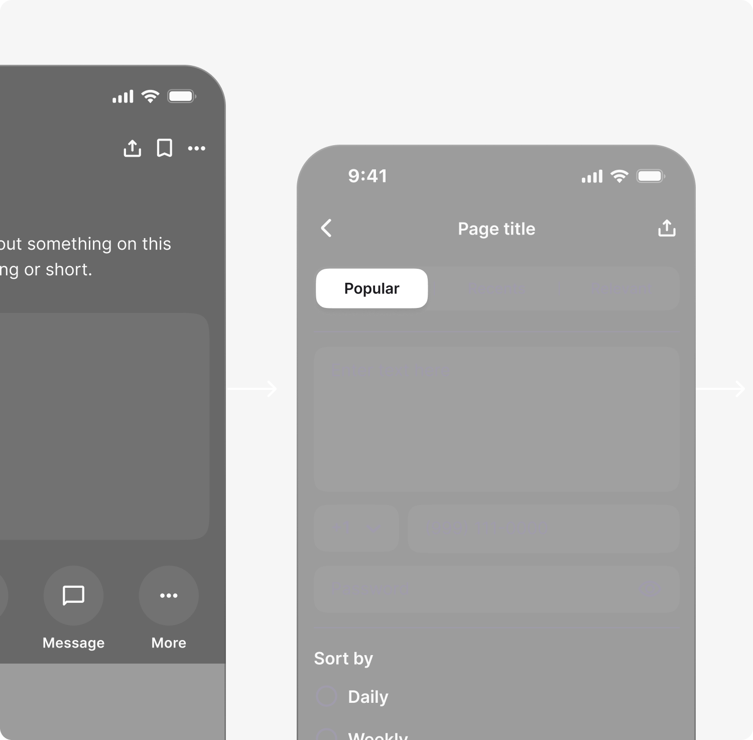 Experience‑first app design